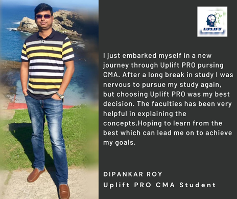 US CMA course student - Uplift PRO - Best US CMA course training institute in India 