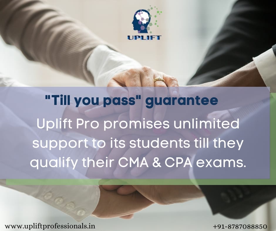 US CMA course and CPA US course - Best training institute in India-100 percentage results-Uplift Pro