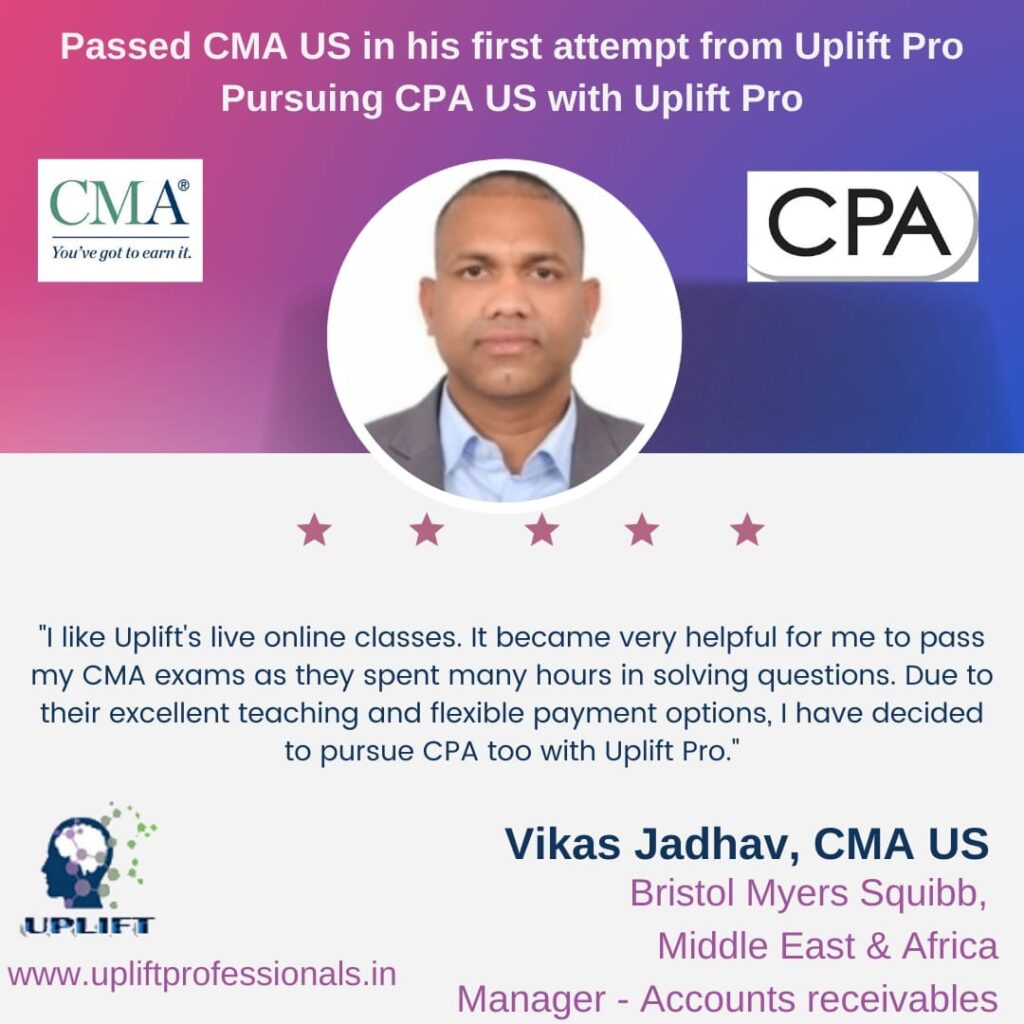 CPA US course by Uplift Pro-Testimony