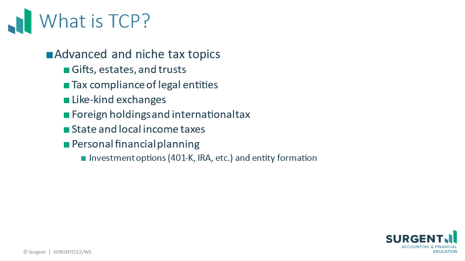 TCP Changes