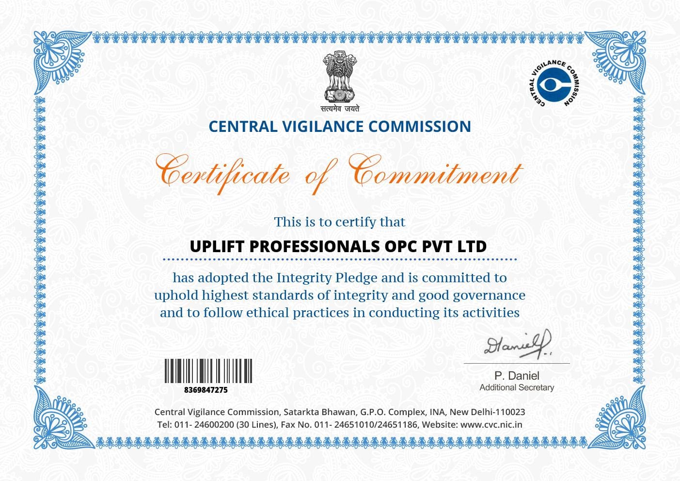 Uplift Professionals Payment Refund Policy